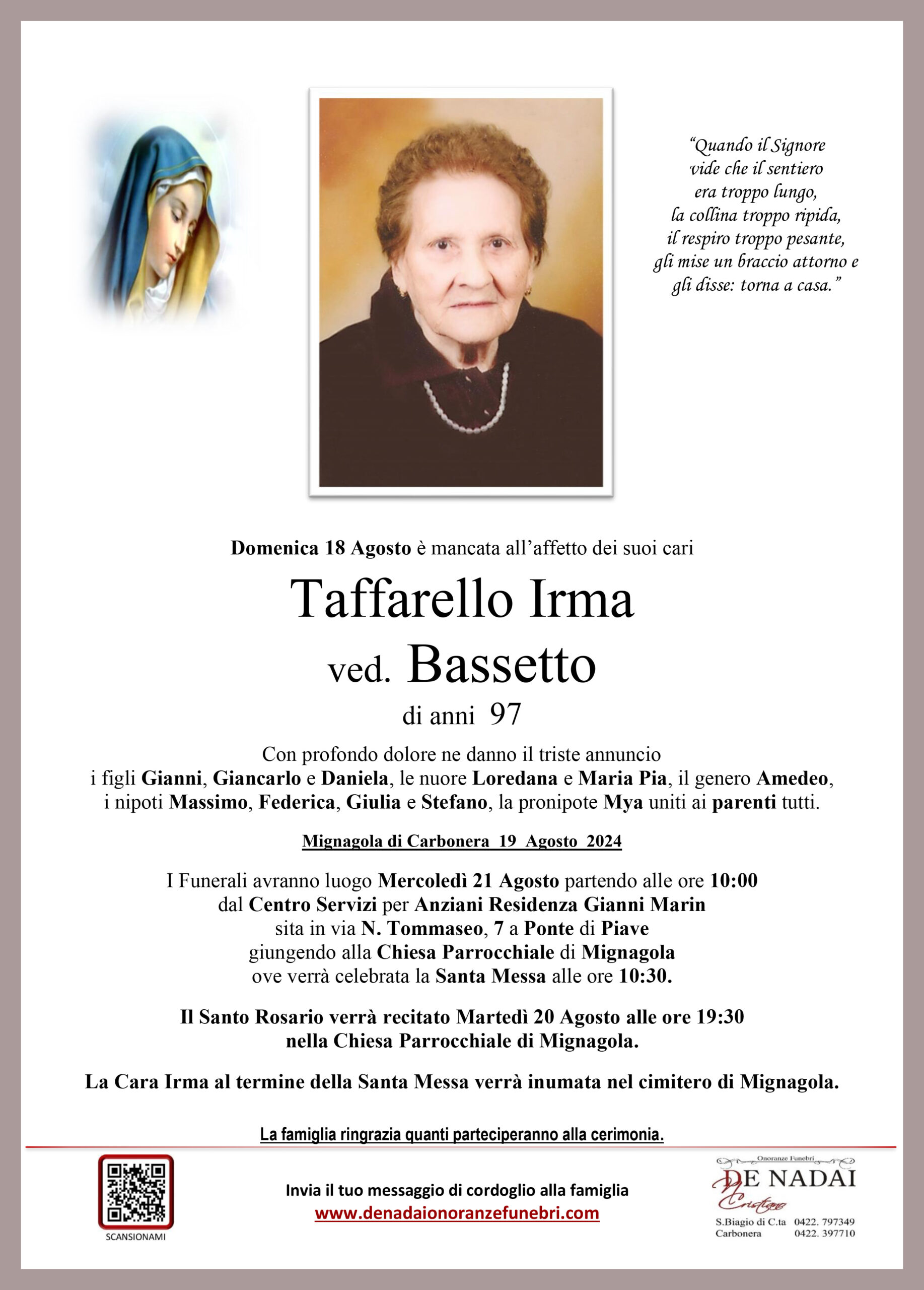 Taffarello Irma